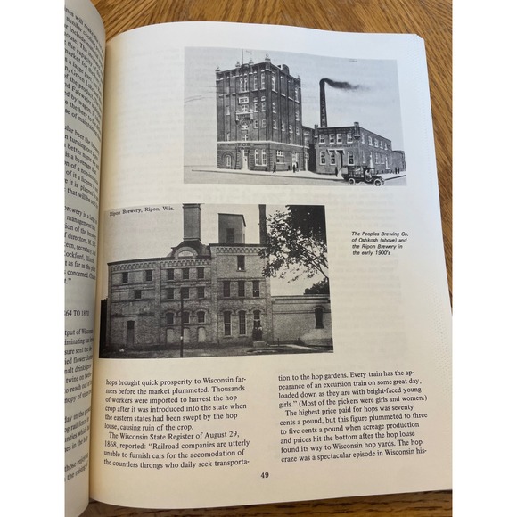 Come Back in Time Vol II Business & Commerce Elaine Reetz Wisconsin History 1982 - Picture 4 of 8